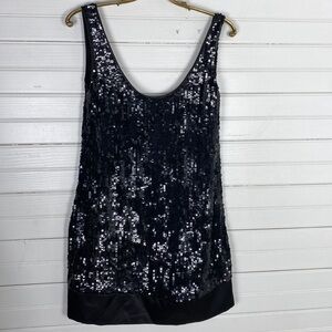 Yumi Kim Sequin and Silk Mini Dress Size Medium